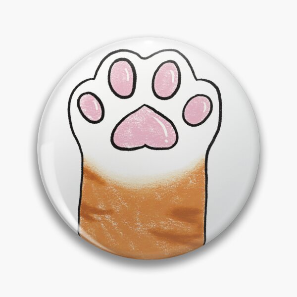 Item preview, Orange paw pink beans designed and sold by LittlestMonster.