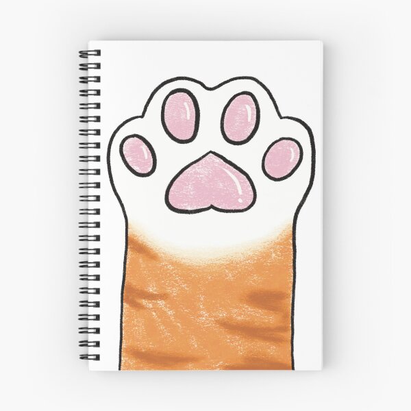 Item preview, Orange paw pink beans designed and sold by LittlestMonster.