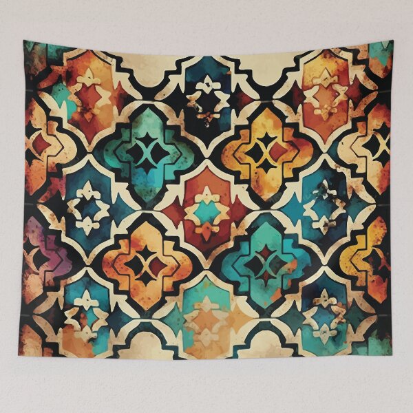 Item preview, A Rich Bohemian Moroccan Design- Boho Chic Patterns designed and sold by GVRDesign.