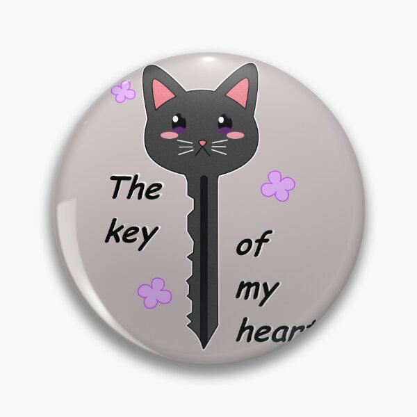 Item preview, The key of my heart  designed and sold by Natsukittyart.