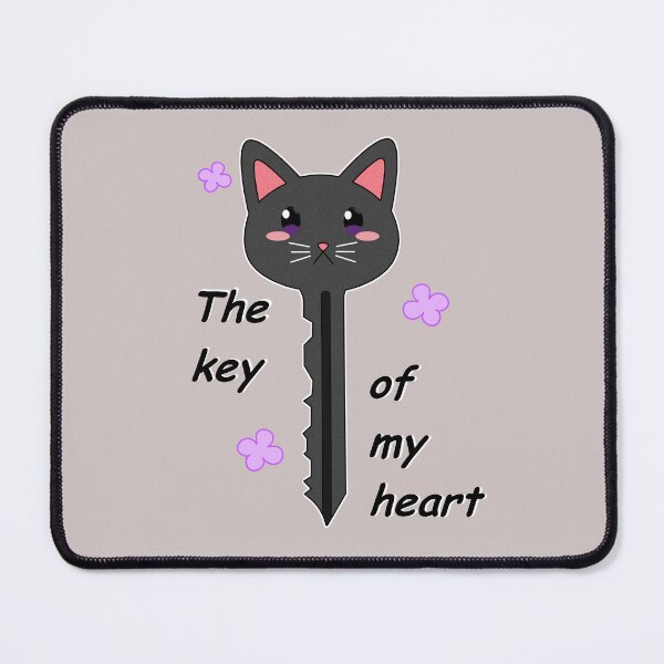 Item preview, The key of my heart designed and sold by Natsukittyart.