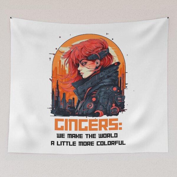 Item preview, Gingers - We make the World a little more colorful designed and sold by DcCartell.