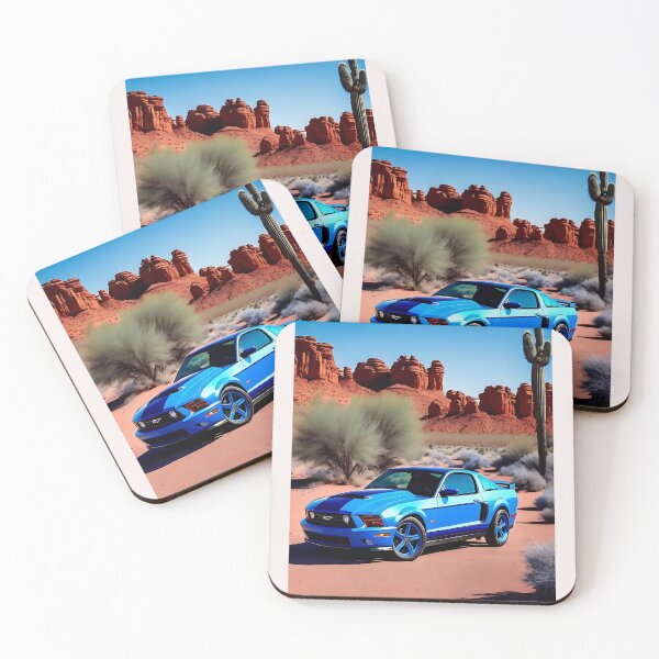 Item preview, Ford Mustang in the desert designed and sold by MYstoreDARK99.