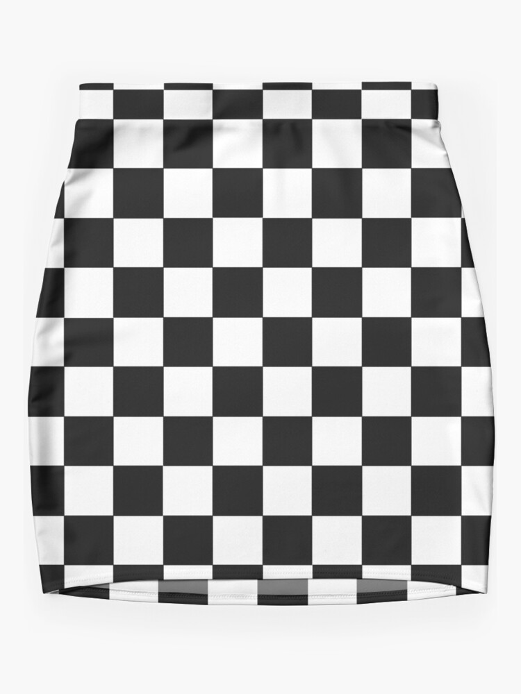 Checkered 2024 race skirt