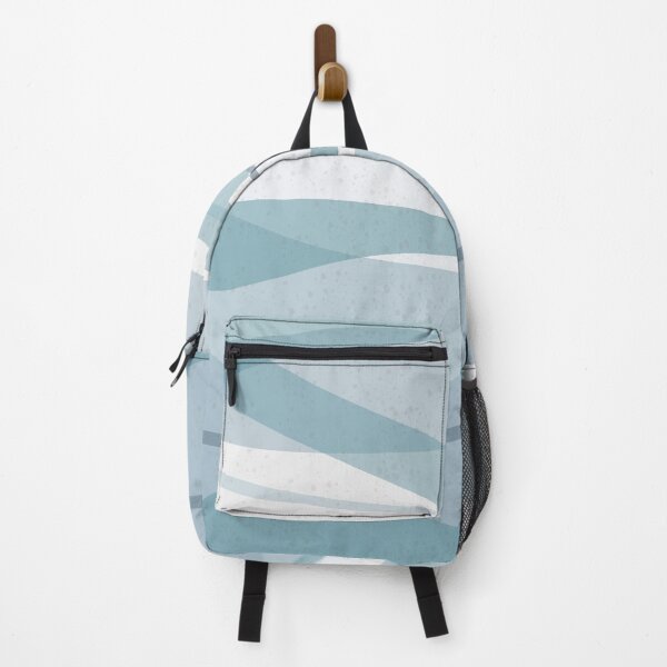 Item preview, Modern Abstract Waves Pastel Blues designed and sold by Blue-Banana.