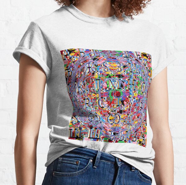 Motley chaotic pattern, Chaos, Motley, chaotic, pattern  Classic T-Shirt