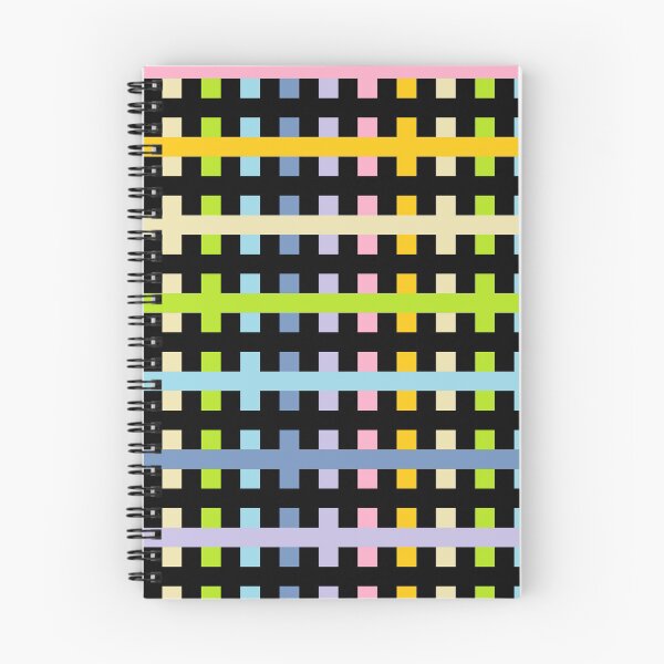 Item preview, Abstract Pastel Rainbow and Black  designed and sold by lornakay.