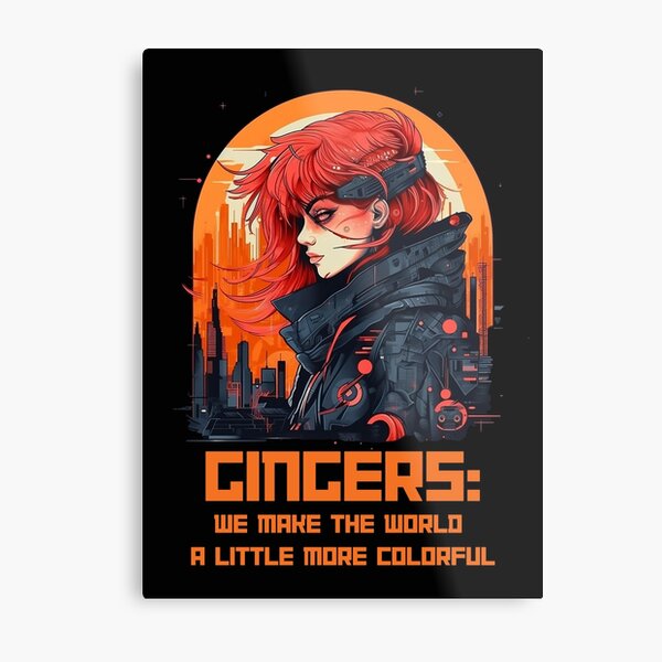 Item preview, Gingers - We make the World a little more colorful designed and sold by DcCartell.