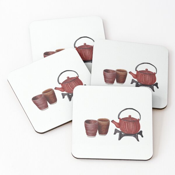 Item preview, Clay Tea Set  designed and sold by ArcaneHearth.