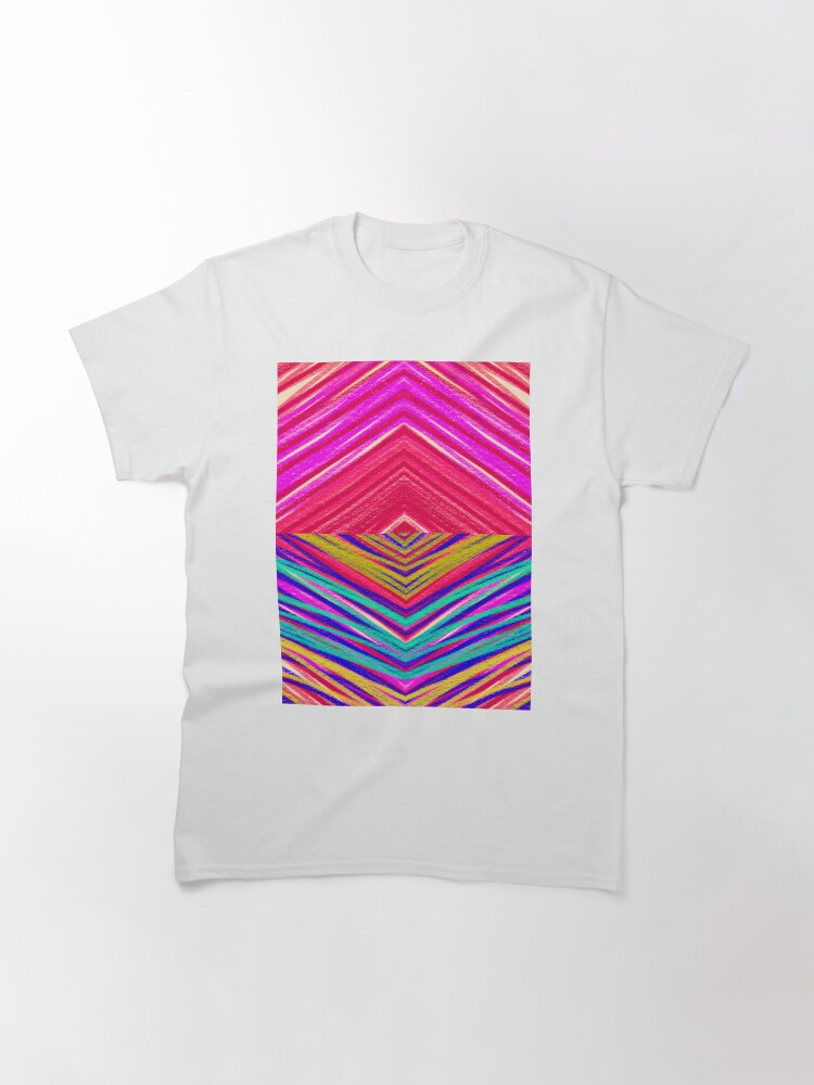 Alternate view of Psychedelic Rainbow Classic T-Shirt