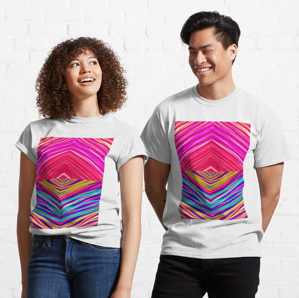 Psychedelic Rainbow Classic T-Shirt