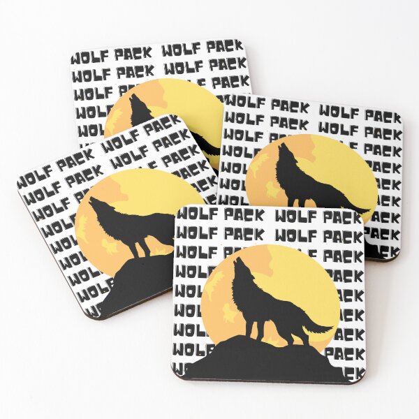 Item preview, Wolf Pack designed and sold by KatsCanvas.