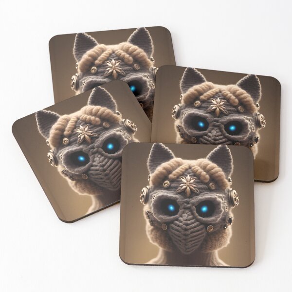 Item preview, Cybercat Futuristic Design designed and sold by TeoDorskiy.