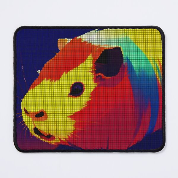 Item preview, Colorful Abstract Guinea Pig 8-bit Pixel Art designed and sold by PixelDripped.