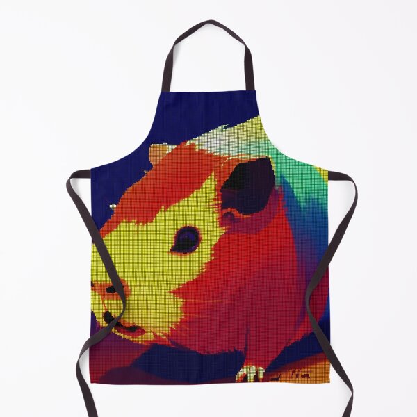 Item preview, Colorful Abstract Guinea Pig 8-bit Pixel Art designed and sold by PixelDripped.