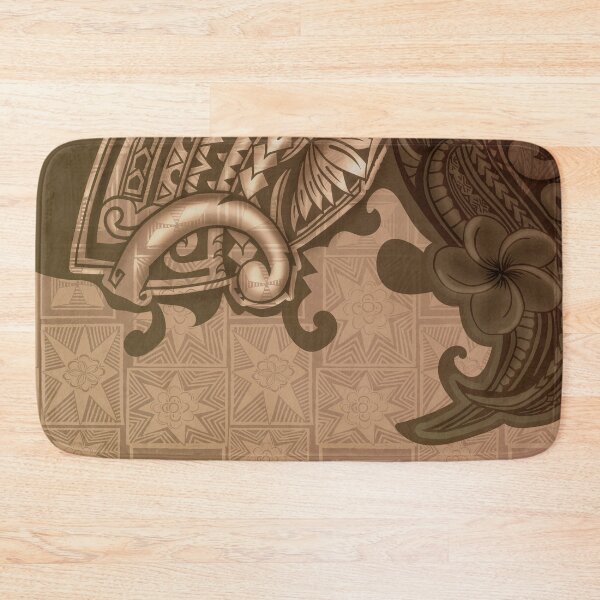 Item preview, Poly Tribal Hawaiian Vintage Tapa Colors designed and sold by sunnthreads.