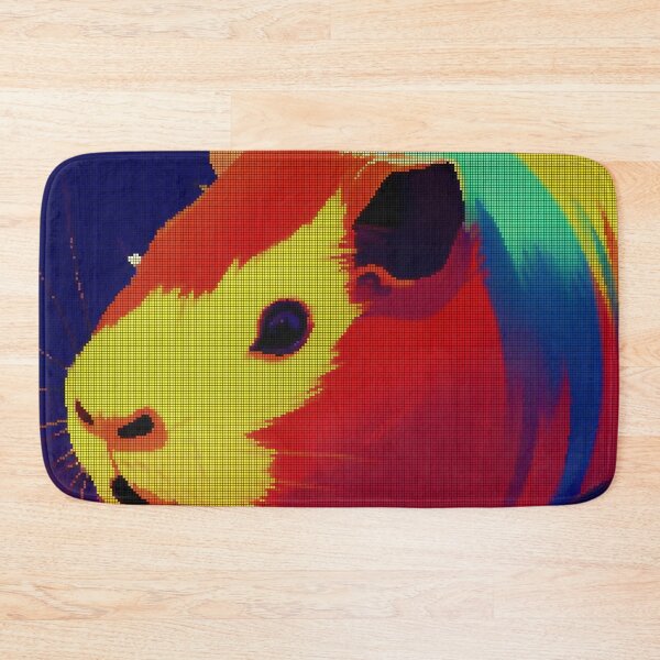 Item preview, Colorful Abstract Guinea Pig 8-bit Pixel Art designed and sold by PixelDripped.