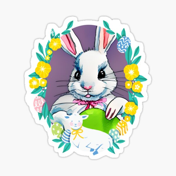 Item preview, EASTER BUNNY designed and sold by starfishstuff.