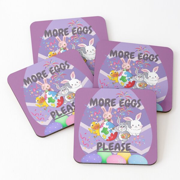 Item preview, More colored eggs please designed and sold by rocklegends99.