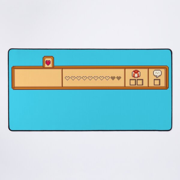 Item preview, Stardew Valley Relationship Bar 0 friend 0 present 0 talk designed and sold by aiya-pixels.