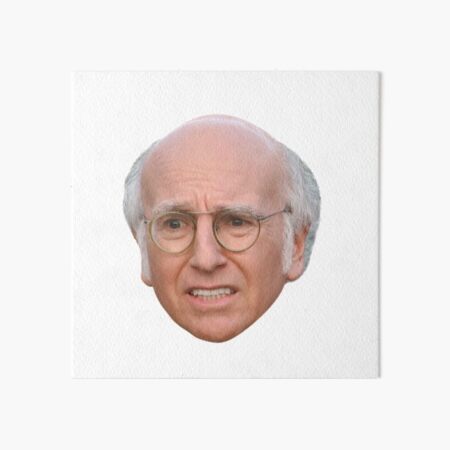 Larry David - 6 Art Board Print
