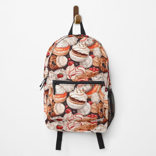 Item preview, My Grandmother's Cakes - Meringues & Choux Pastries Retro Food Pattern designed and sold by SecretDicer.