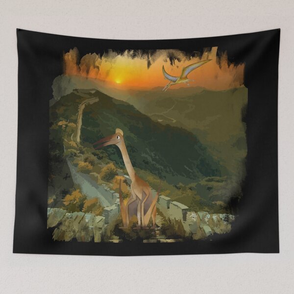 Item preview, Dinosaur painting designed and sold by courtney petersen.