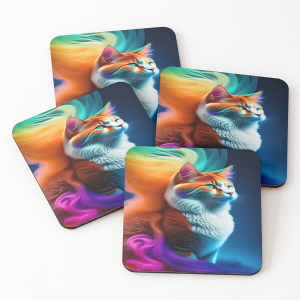 Item preview, cat in neon designed and sold by Teixeira224.