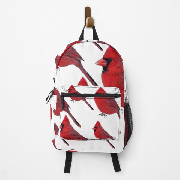 Item preview, ABSTRACT RED CARDINALE PATTERNS WHITE ART  designed and sold by sharlesart.