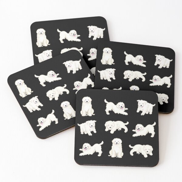 Item preview, Cute Maremma Puppies - Black designed and sold by BlossomCreative.