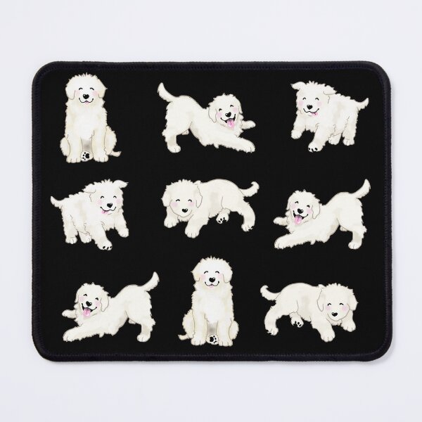 Item preview, Cute Maremma Puppies - Black designed and sold by BlossomCreative.