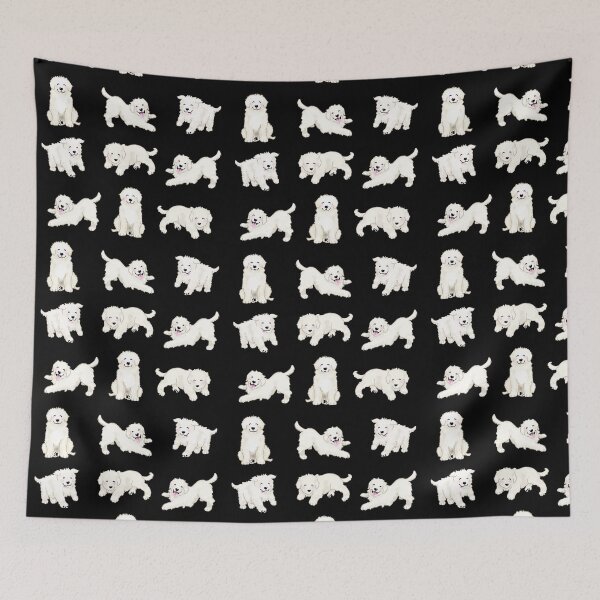 Item preview, Cute Maremma Puppies - Black designed and sold by BlossomCreative.