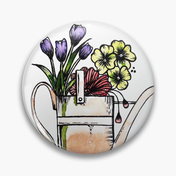 Item preview, spring watering can designed and sold by pilarsart.