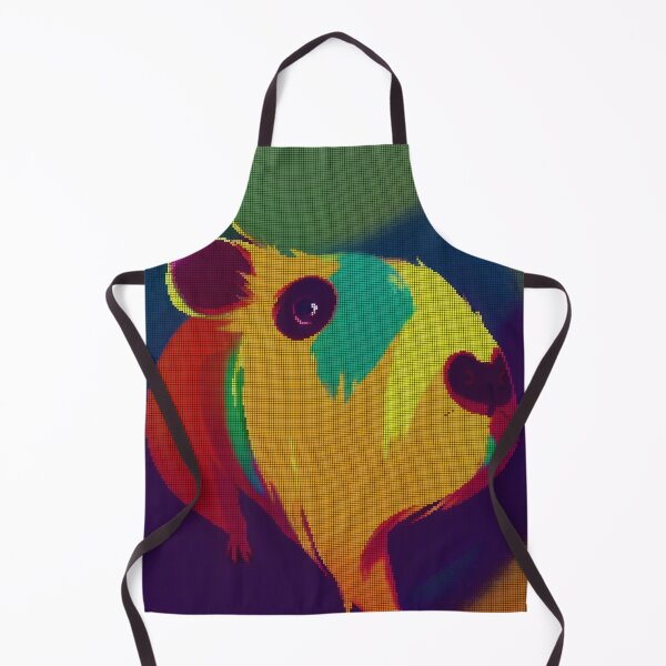 Item preview, Colorful Abstract Guinea Pig 8-bit Pixel Art designed and sold by PixelDripped.