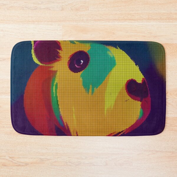 Item preview, Colorful Abstract Guinea Pig 8-bit Pixel Art designed and sold by PixelDripped.