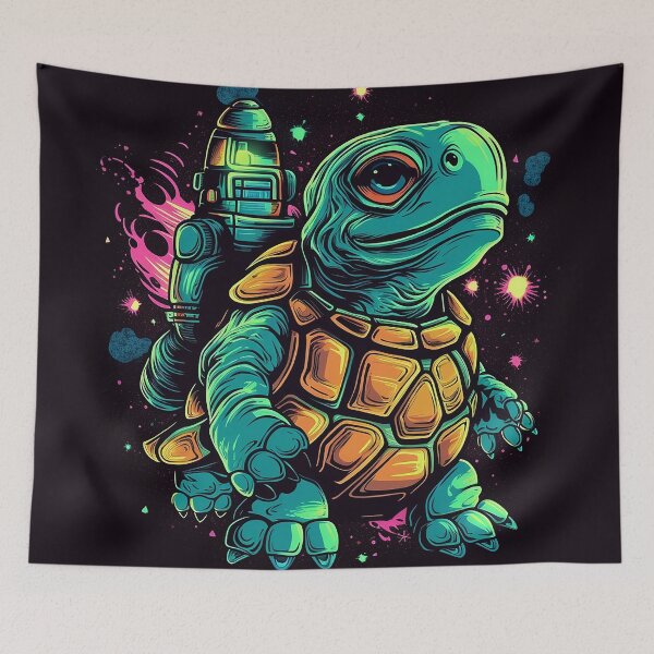 Item preview, Jetpack Turtle designed and sold by DreamPuzzles.