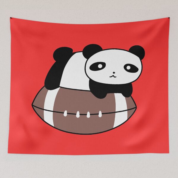 Item preview, Little Panda and Football  designed and sold by SaradaBoru.