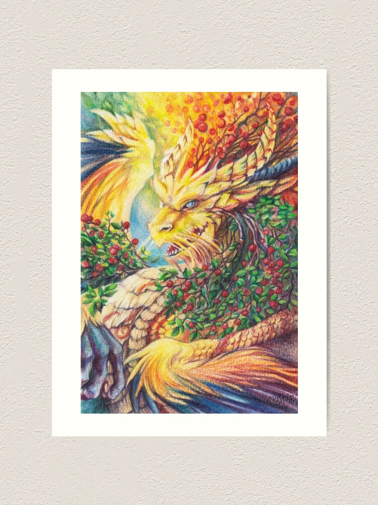 Alternate view of Mountain-ash Art Print