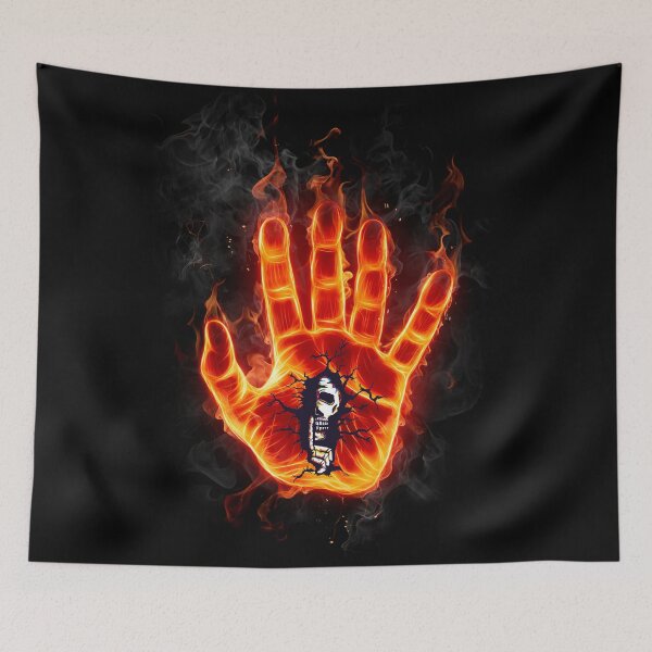 Item preview, Fire hand designed and sold by courtney petersen.