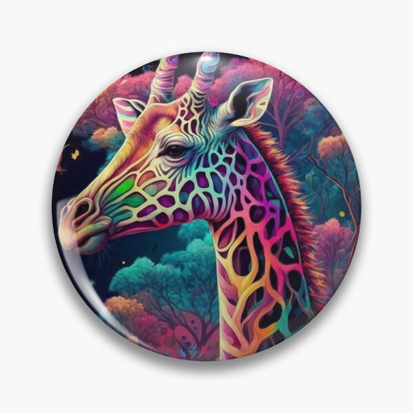 Item preview, Giraffe in Neon designed and sold by Teixeira224.
