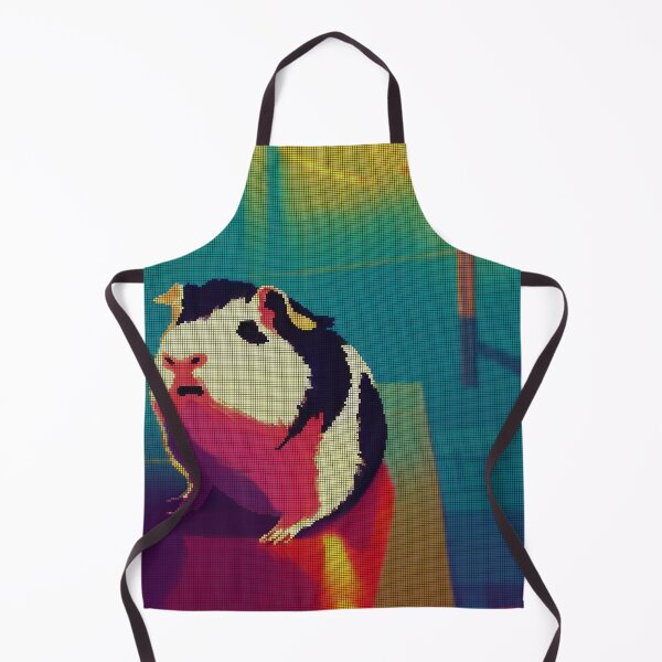 Item preview, Colorful Abstract Guinea Pig 8-bit Pixel Art designed and sold by PixelDripped.