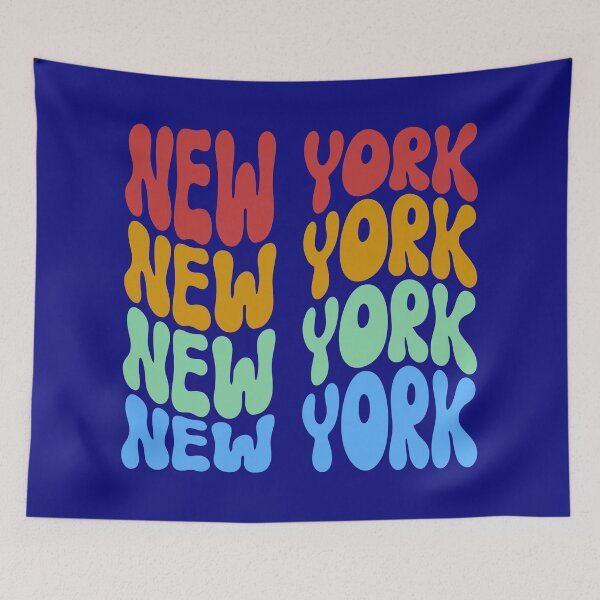 Item preview, Retro New York Text Usa State designed and sold by TheCatmeow2000.
