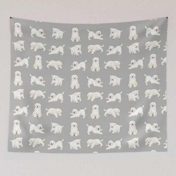 Item preview, Cute Maremma Puppies - Grey designed and sold by BlossomCreative.