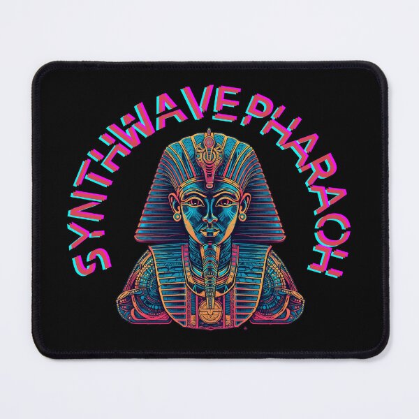 Item preview, Synthwave Pharaoh designed and sold by candlewithhare.