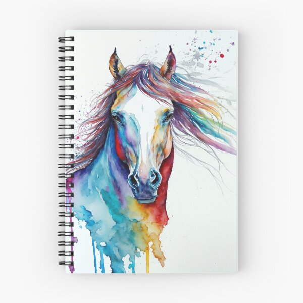 Item preview, Arabian horse beautiful watercolor 3 designed and sold by LandbyA.