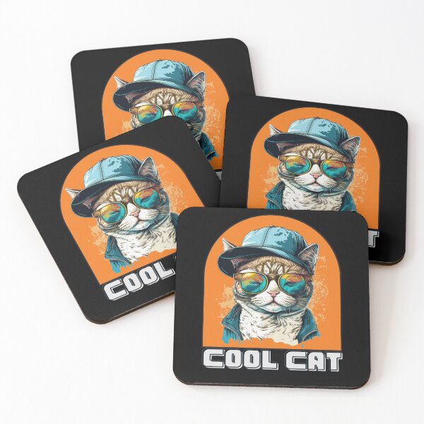 Item preview, Cool Cat  designed and sold by Lily-and-Lyle.