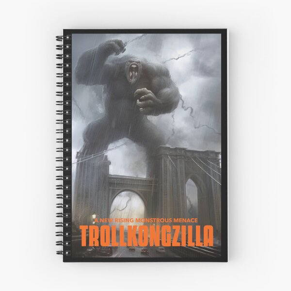 Item preview, giant troll movie poster, trollkongzilla designed and sold by PabsCellaneous.