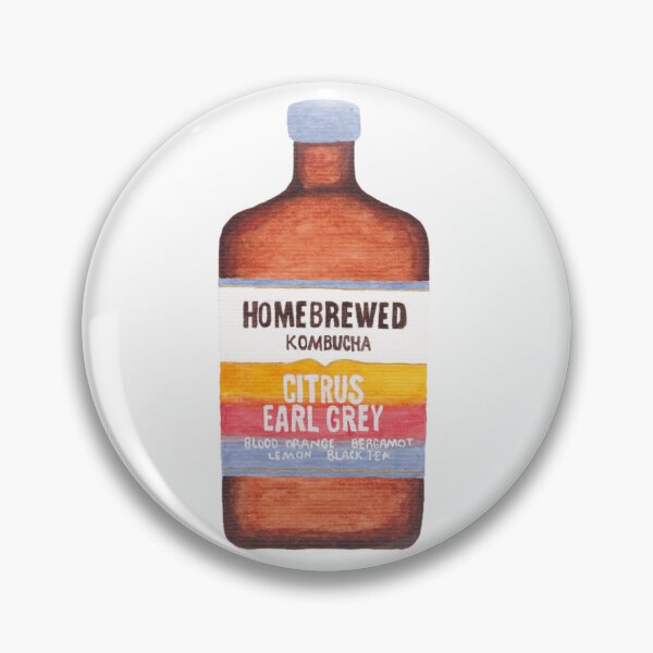 Item preview, Citrus Earl Gray Kombucha  designed and sold by ArcaneHearth.