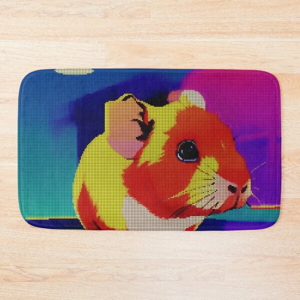 Item preview, Colorful Abstract Guinea Pig 8-bit Pixel Art designed and sold by PixelDripped.