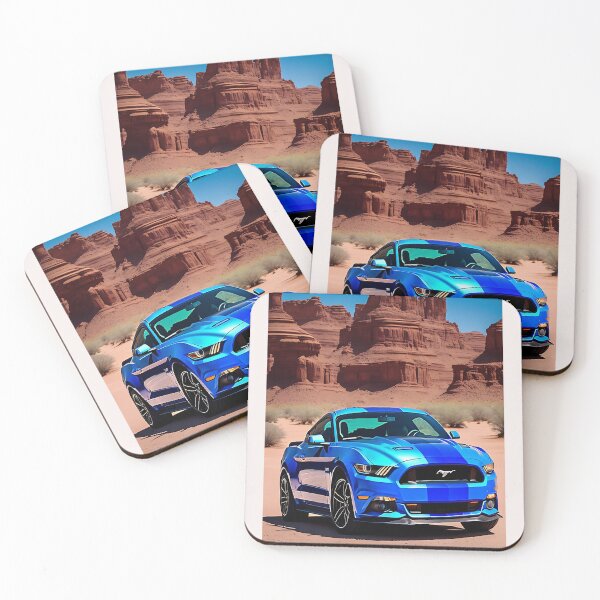 Item preview,  Ford Mustang in the desert designed and sold by MYstoreDARK99.